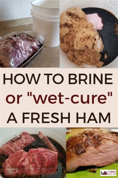 Home cured ham: how to brine a ham - A Farmish Kind of Life