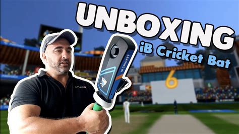 VR Cricket Guy | UnBoxing Official the iB Cricket Bat and putting to the test! - YouTube