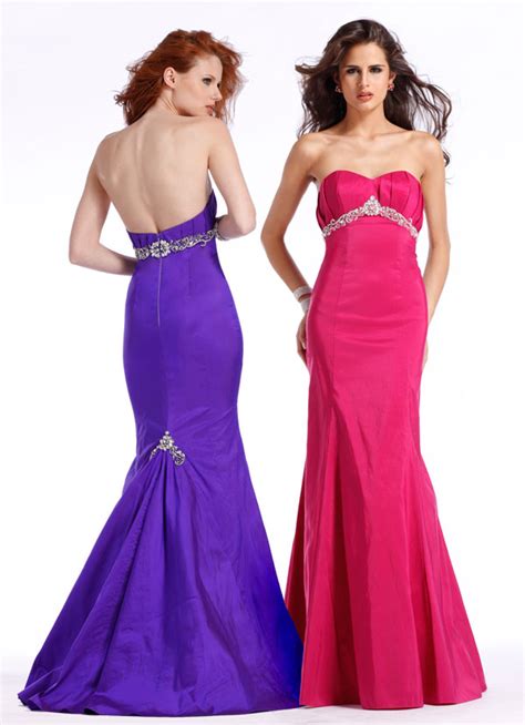 Pink And Purple Dresses