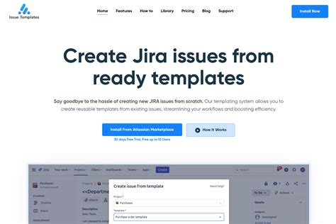 Jira Templates | Prefill and standardize issue creation