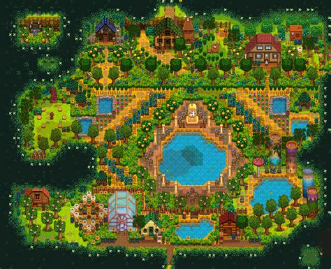 My First Time Forest Farm! (No Mods) : r/StardewValley