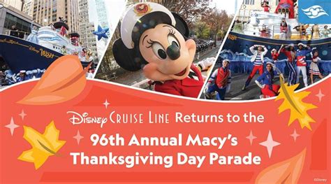 Disney Cruise Line Float to Return to Macy’s Thanksgiving Day Parade in ...