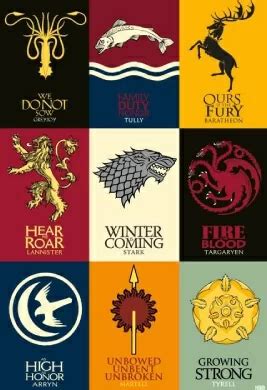 Game Of Thrones Houses