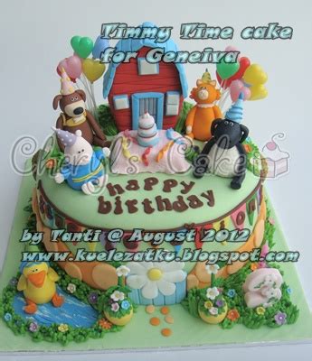 Kue Ulang Tahun Anak | CupCake | Birthday Cake: Timmy Time birthday cake for Geneiva