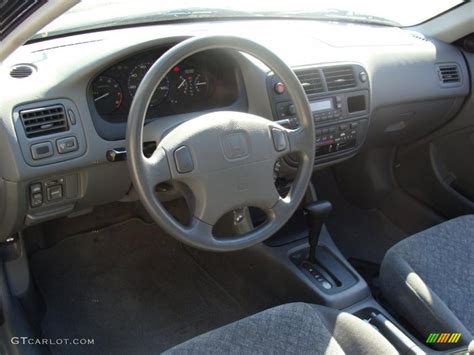 Gray Interior 1997 Honda Civic EX Coupe Photo #39237973 | GTCarLot.com