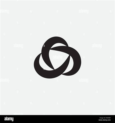 Infinity vector logo. Triple logo Stock Vector Image & Art - Alamy