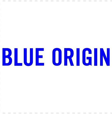 Blue Origin Logo Vector - 461995 | TOPpng