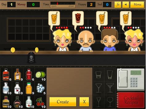 Cocktail Bar - Simulation games - GamingCloud