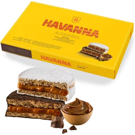 HAVANNA ALFAJORES MIXTOS x 6 | Chocolate & Meringue