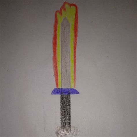 My fire sword drawing (Prototype) by quincyjazimar13 on DeviantArt