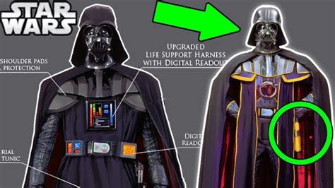 Darth Vader’s MOST Powerful Suit and GOLD Lightsaber