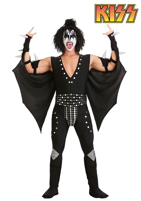 Plus Size KISS Demon Men's Costume | KISS Costumes