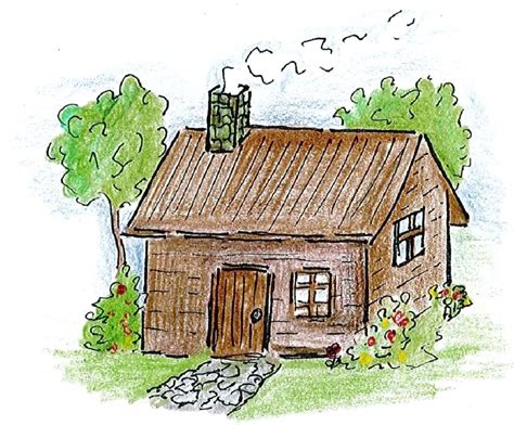 Simple House Drawing For Kids at PaintingValley.com | Explore ...