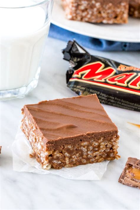 Mars Bar Squares - Just so Tasty