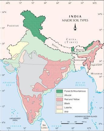 Figure1. a. Soil Map of India b. Agro-Climatic Zones of India ...