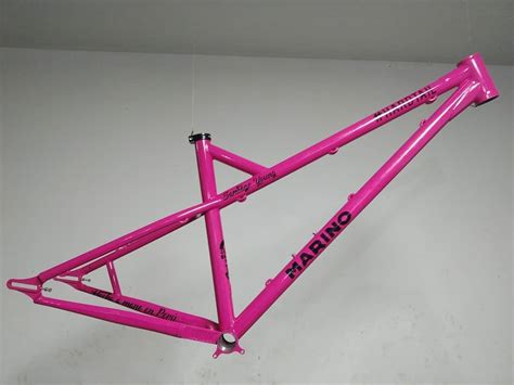 Custom Built Steel Hardtail MTB Frame - MarinoBike