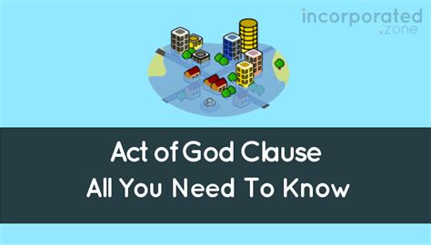 Act of God Clause (Legal Definition: All You Need To Know)