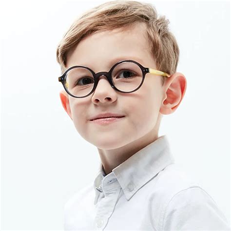 Kirka Flexible Kids Glasses Acetate Frame Child Round Glasses Boy ...