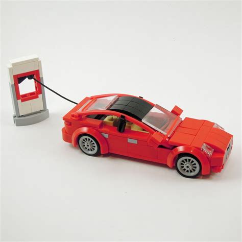 Instructions for Custom LEGO Tesla Model S Car, Supercharger