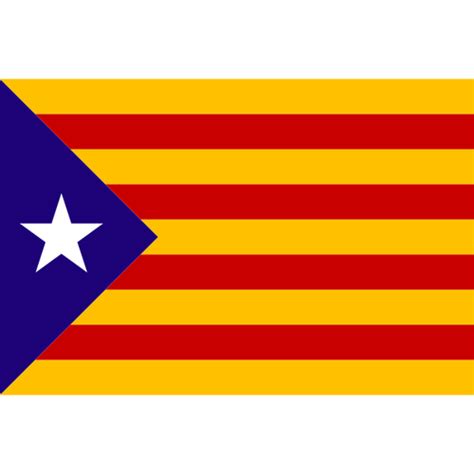 Catalonia independence flag | Public domain vectors