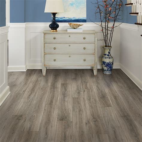 Pergo Max Premier Heathered Oak Wood Planks Laminate Flooring Sample in ...