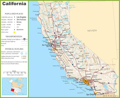 Printable Map Of Southern California Freeways - map : Resume Examples # ...