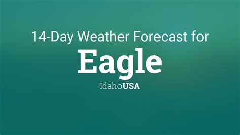 Eagle, Idaho, USA 14 day weather forecast