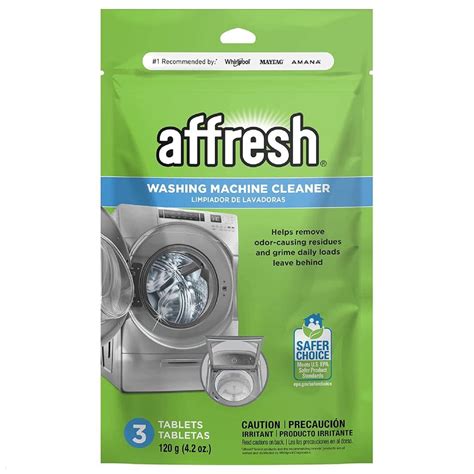 Malaysia Affresh Washing Machine Cleaner for Front Load and Top Load Washers (3 Tablets ...