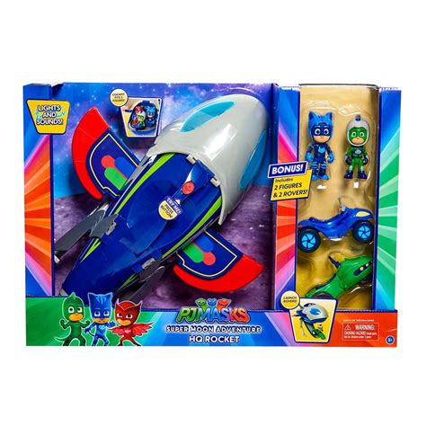 PJ Masks Super Moon Adventure HQ Rocket, kids toys - Walmart.com - Walmart.com