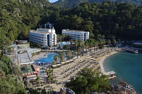 View of the Bay, Beach and Turunc Resort Stock Photo - Image of ...