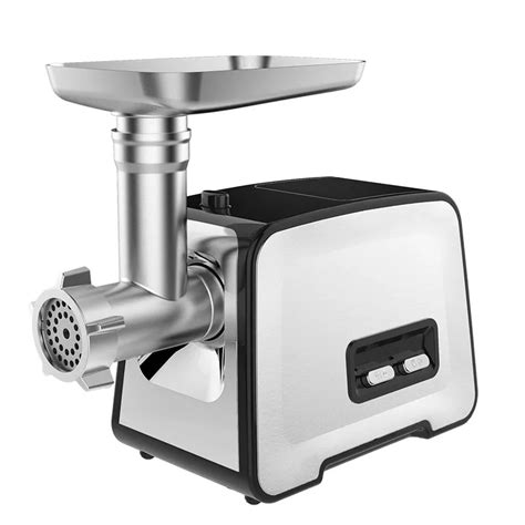 Meat Grinders Household electric meat grinder small stainless steel multi function stir broken ...