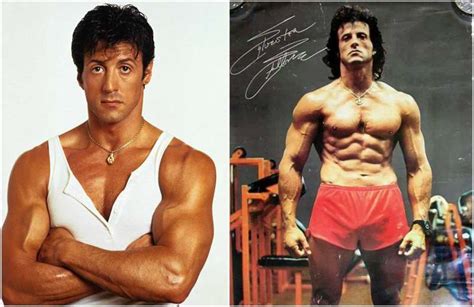 Sylvester Stallone's height, weight. Numerous sacrifices for his roles