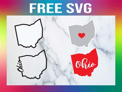 Free Ohio SVG