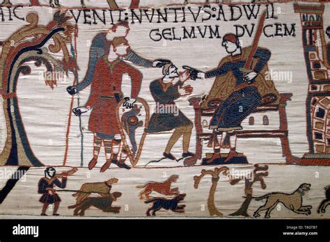 William The Conqueror Tapestry Stock Photos & William The Conqueror ...