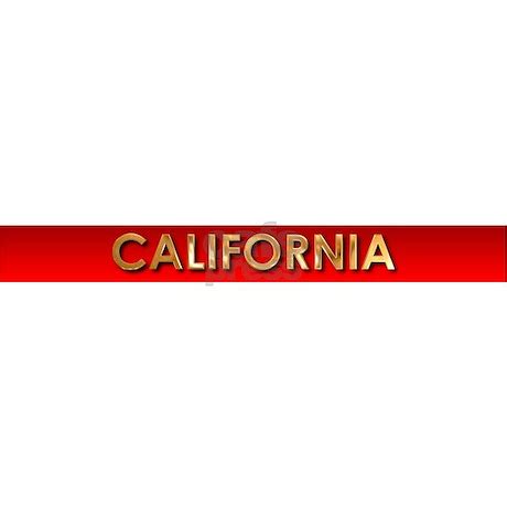 California License Plate Frame by VisioMart