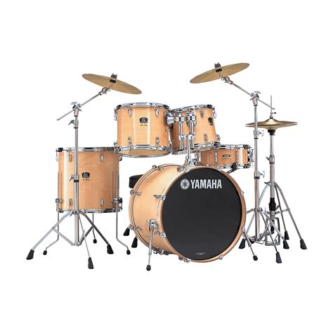 Yamaha Stage Custom Advantage Standard 5-Piece Drum Set Brown Amber ...