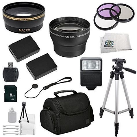 Essentials Accessory Package for Canon EOS Rebel T3 (1100D), T5 (1200D ...