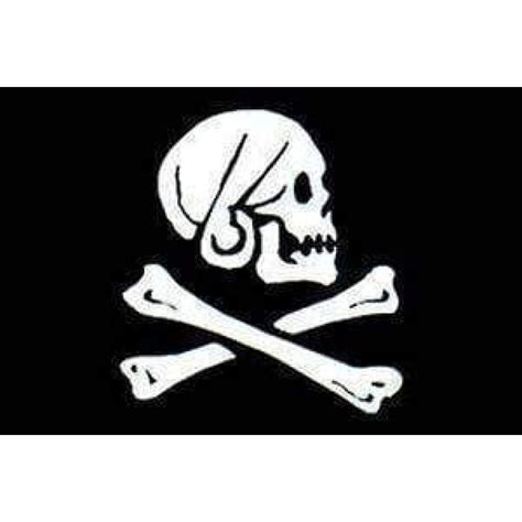 Pirate Captain Henry Every (Black) Flag 3 X 5 ft. Standard - Ultimate Flags