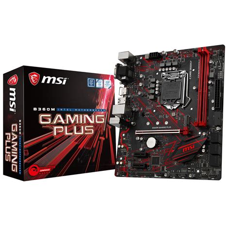 MSI B360M GAMING PLUS - Placa base - LDLC | ¡Musericordia!