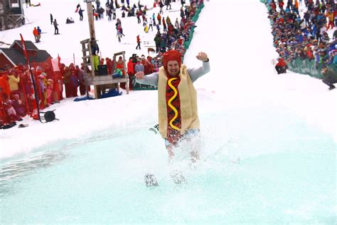 The Pool is Open... For Pond Skimming – VT SKI + RIDE