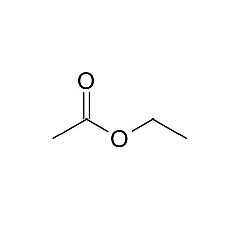 Ethyl Acetate Structural Formula