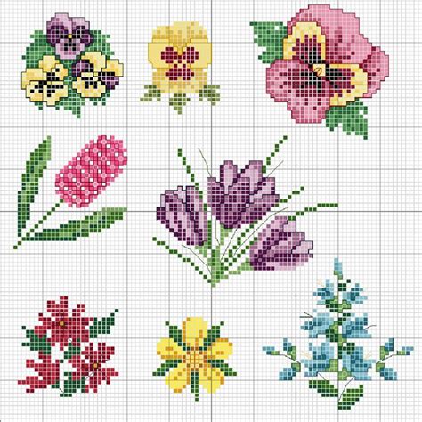 158 best Cross-Stitch...Flowers images on Pinterest | Punto croce, Cross stitch flowers and ...