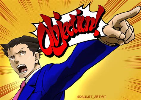 Phoenix Wright, Fan Art by daulet-artist on DeviantArt