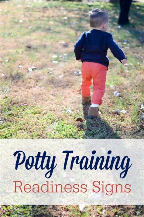 Potty Training Readiness Signs