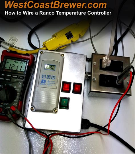 How to wire a Ranco digital temperature controller - 120v - Homebrewing - Home Brewers Blog