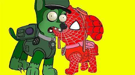 Coloring Pages Paw Patrol Zombie Bites Paw Patrol Spiderman. Coloring Book for children #148 ...