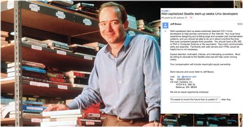 This Was The First Job Ad That Jeff Bezos Had Posted While Recruiting For Amazon 24 Years Ago