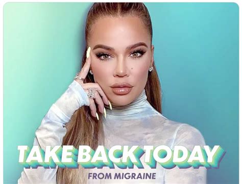 Khloe Kardashian opens up about migraine in Nurtec ODT campaign | Steve ...