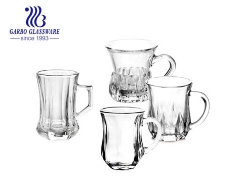 Export Classic small size Turkish tea Arabic coffee glass serving mugs