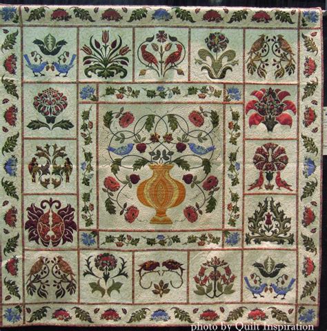 Quilt Inspiration: William Morris for applique lovers